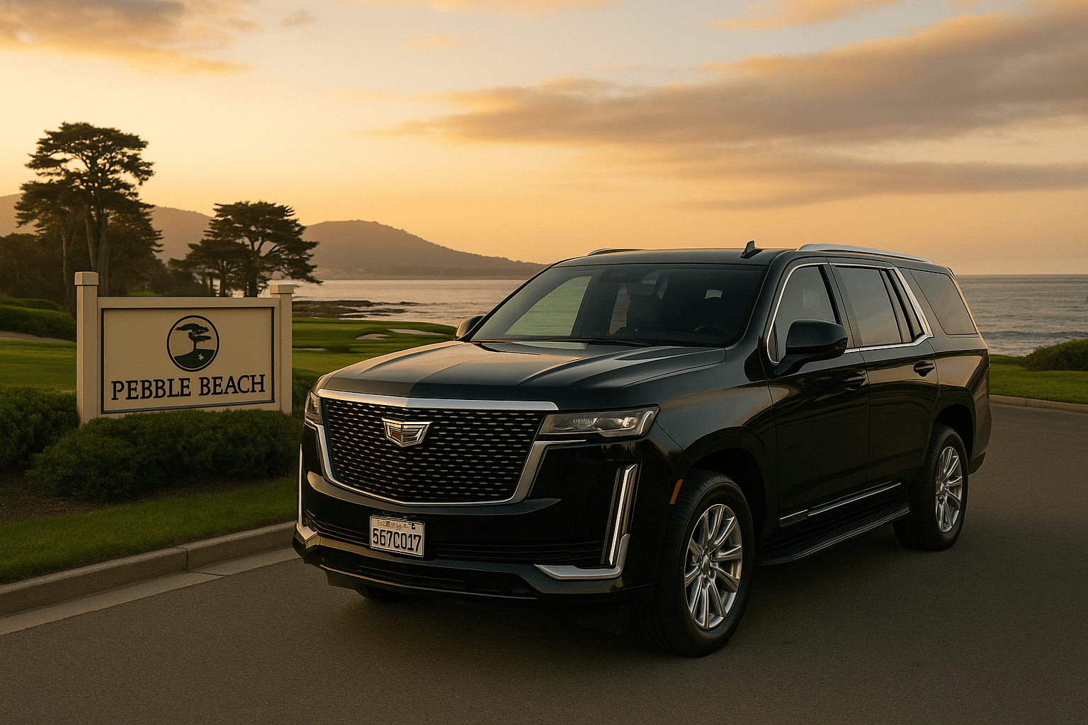 SFO Airport to Pebble Beach Limo Service